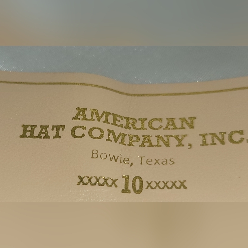 American Hat Company Long Oval Western Hat - Picture 15 of 17